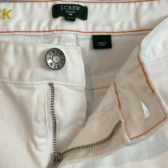 NWOT J. CREW MATCHSTICK SKINNY STRETCH JEANS WHITE SIZE 27/R - Picture 5 of 10